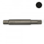 Насадка для разборки стоек L100мм SPLINE M12